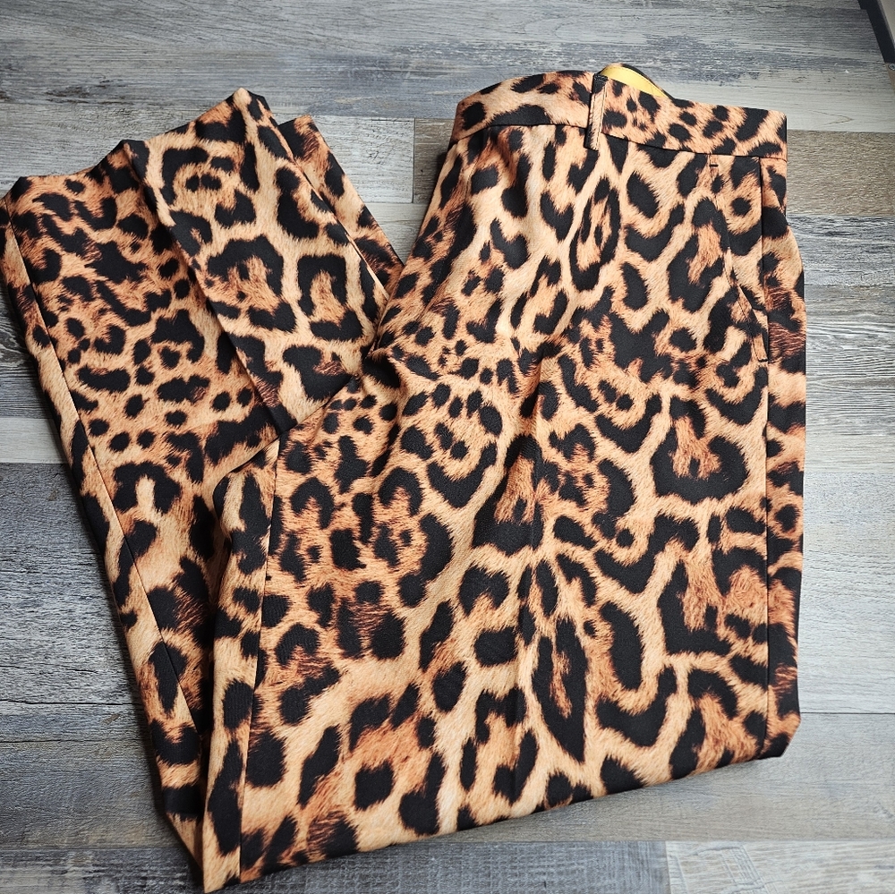 Shinesty The Fastest Finishers Leopard Print Suit Jacket 50 Pants 38x35 - Picture 8 of 9